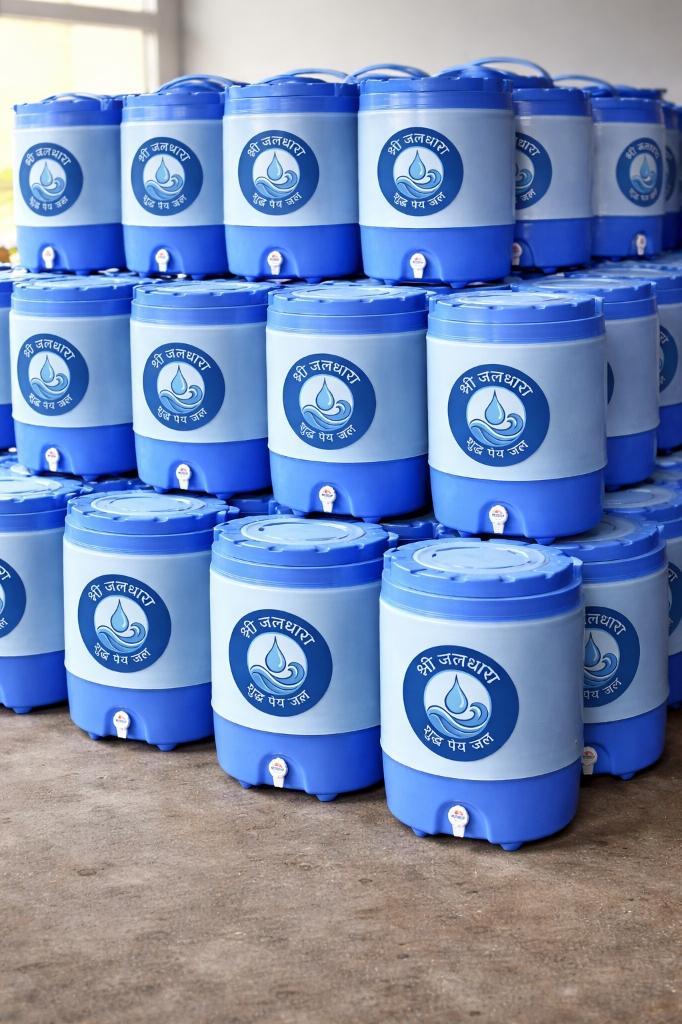 Shri Jal Dhara large camper stock ready for bulk delivery Sanchi